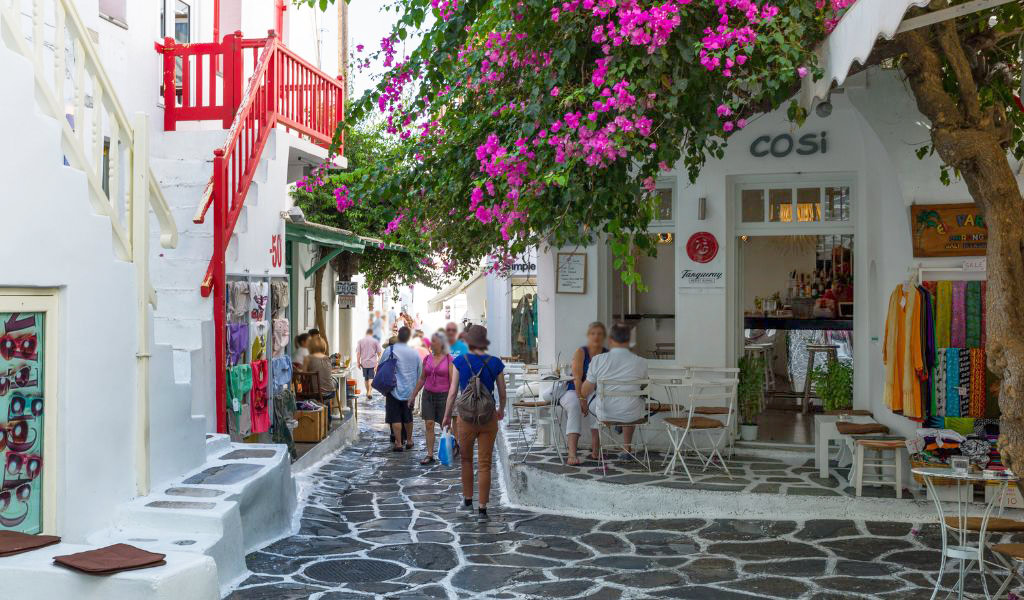 Luxury Brands in Mykonos Greece